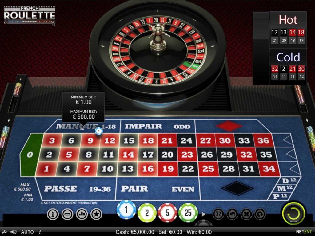 NetEnt French Roulette